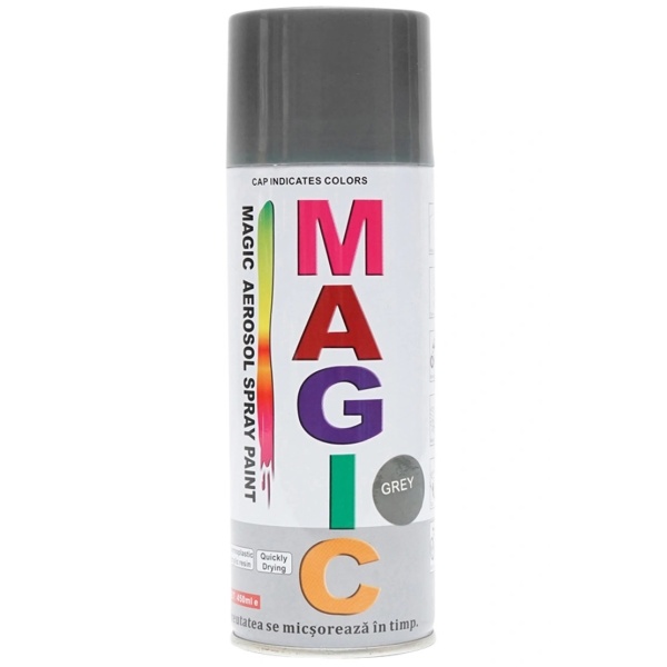 Spray Vopsea Magic Grund Gri 400ML